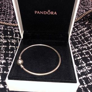 Pandora sliver bangle